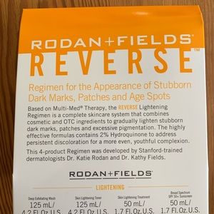 Rodan & fields reverse regimen
